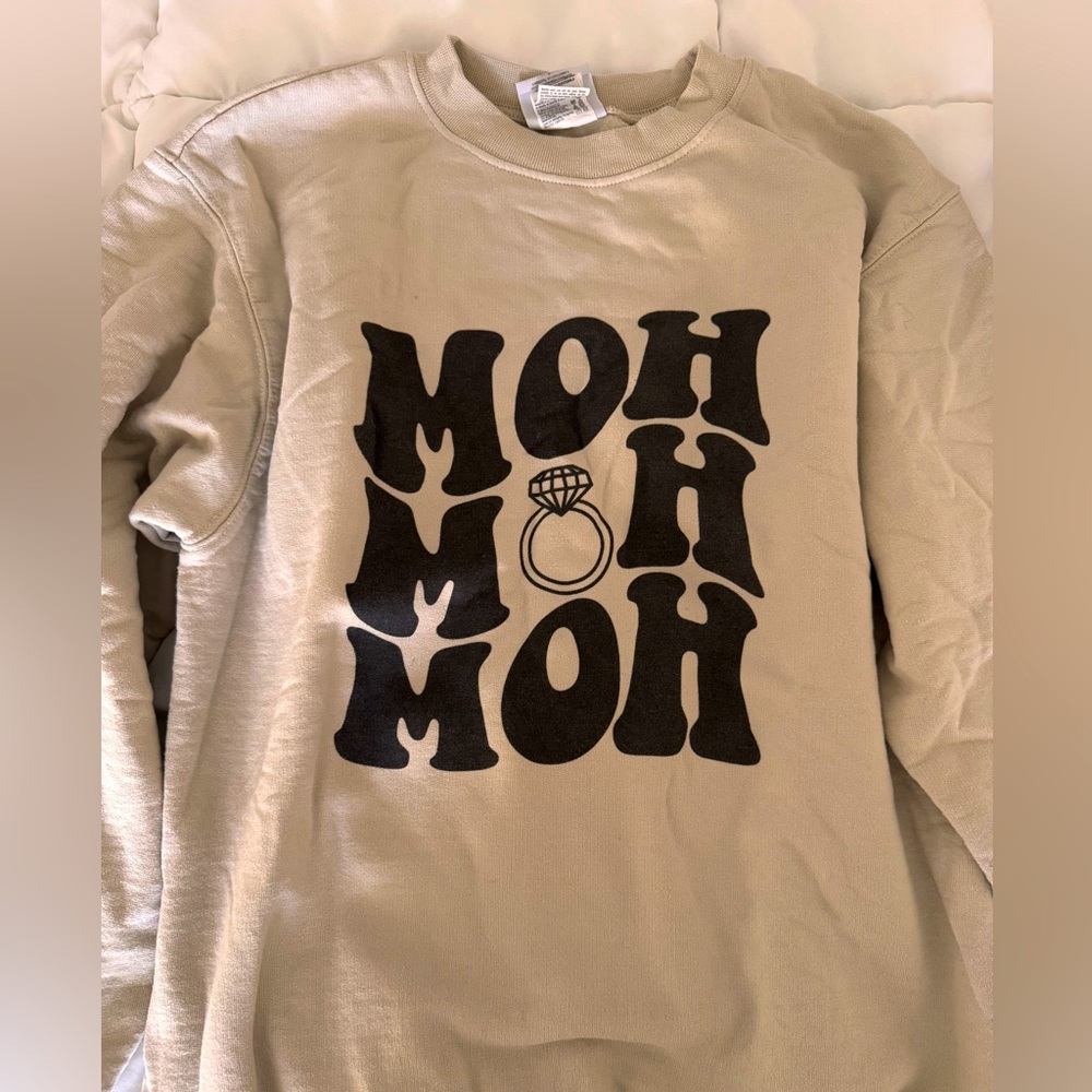 MAID OF HONOR champion sweatshirt